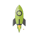 Rakete als Icon f&uuml;r Accumulator-Boosts und Flash Markets bei Golazzo