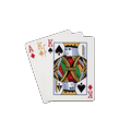 Spielkarten als Icon f&uuml;r die Table Games Kategorie bei Golazzo