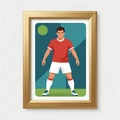 Sammelkarte einer Fu&szlig;balllegende als Icon f&uuml;r Collections bei Golazzo