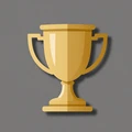Goldener Pokal als Icon f&uuml;r das Cup-Knockout-System bei Golazzo
