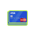 Visa und Mastercard Kartensymbol f&uuml;r Einzahlungen bei Golazzo Casino